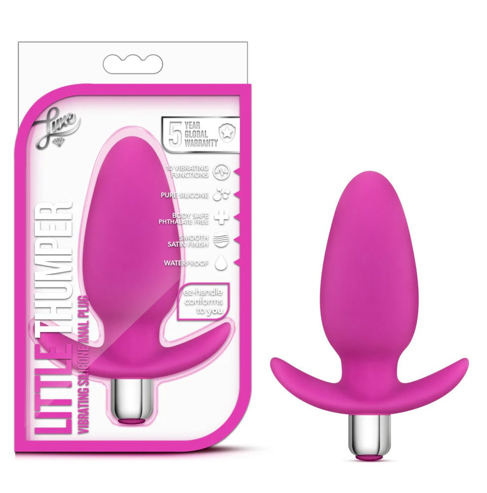Little Thumper Plug Anal de Silicona con Vibracion  Kalisa Toys